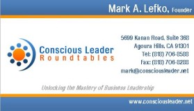 ConsciousLeader.net - site is being redesigned now using new logo colors. entry by RevoRocket