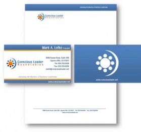 ConsciousLeader.net - site is being redesigned now using new logo colors. entry by RevoRocket