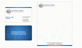 ConsciousLeader.net - site is being redesigned now using new logo colors. entry by BrandNewEyes