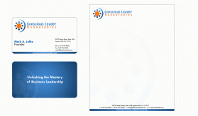 ConsciousLeader.net - site is being redesigned now using new logo colors. entry by BrandNewEyes