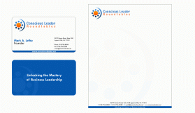 ConsciousLeader.net - site is being redesigned now using new logo colors. entry by BrandNewEyes