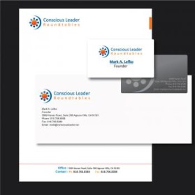 ConsciousLeader.net - site is being redesigned now using new logo colors. entry by KreativeFingers