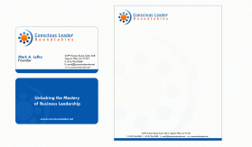 ConsciousLeader.net - site is being redesigned now using new logo colors. entry by BrandNewEyes