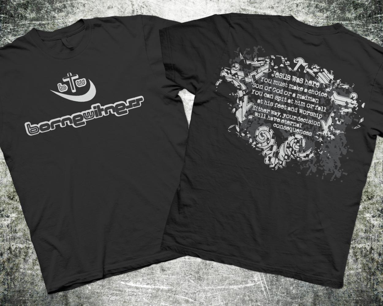 T-Shirt Design for bornewitness