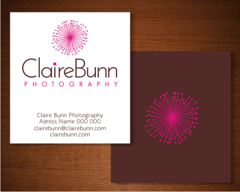 Logo Design for Claire Bunn Photography