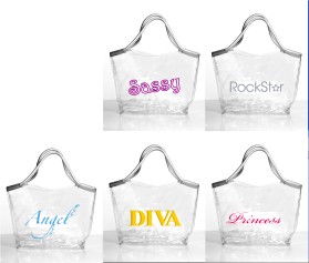 Clear Handbags & More entry by Valeska