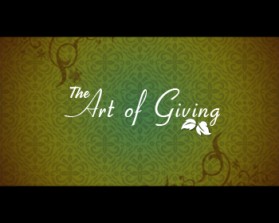 The Art of Giving entry by bluewhale