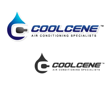 Logo Design for Coolcene Air Conditioning