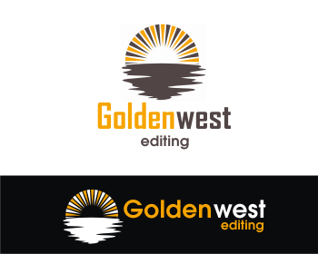 Logo Design entry 378927 submitted by kirmis to the Logo Design for Goldenwest Editing run by lvobrien2