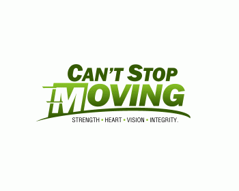 Logo Design entry 382336 submitted by graphica to the Logo Design for Can\'t Stop Moving run by CantStop