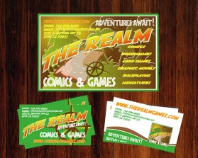 The Realm, Games & Comics entry by nrj-design