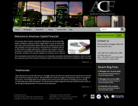 AMERICAN CAPITAL FINANCIAL entry by DesignYOU