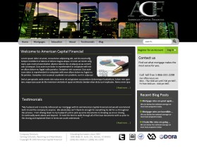 AMERICAN CAPITAL FINANCIAL entry by DesignYOU