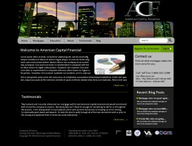 AMERICAN CAPITAL FINANCIAL entry by DesignYOU