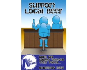 BluePantsBrew.com entry by SMD arts