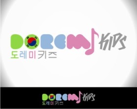 Logo Design entry 386059 submitted by r0bb1e-design to the Logo Design for DoReMi Kids. www.doremikids-sf.com run by Lsumi