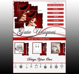 www.gateuniques.com entry by DesignDynamics