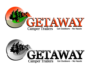 Logo Design entry 386227 submitted by jeremiahdv to the Logo Design for Getaway Camper Trailers run by excess
