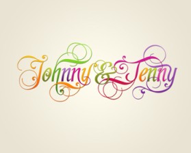 Logo Design entry 387513 submitted by my.flair.lady to the Logo Design for Johnny & Jenny run by Johnny & Jenny