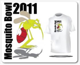 Mosquito Bowl Flag Football Tournament entry by Meri Coury