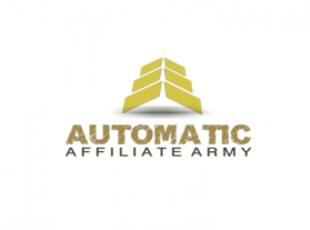 Logo contest for "automatic affiliate army" entry by dart69