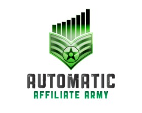 Logo contest for "automatic affiliate army" entry by manzdesign
