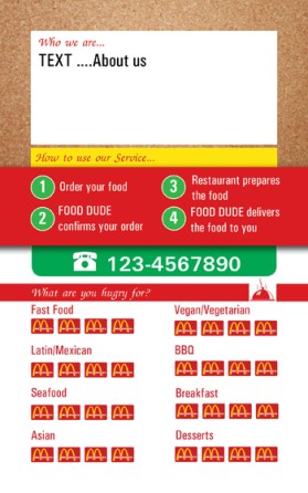Food Dude Restaurant Delivery Service LLC entry by miy
