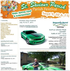 St. Saviour Parish Festival entry by skyford412