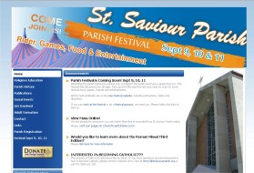 St. Saviour Parish Festival entry by skyford412
