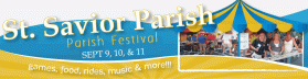 Banner Ad Design entry 402325 submitted by kowaD to the Banner Ad Design for St. Saviour Parish Festival run by Mark Buelsing
