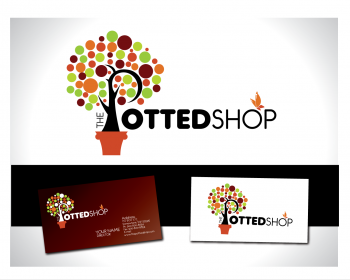 Logo Design for The Potted Shop