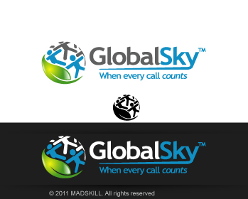 Logo Design for Global Sky Inc