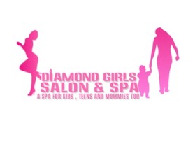 Diamond Girlz Salon & Spa entry by r0bb1e-design