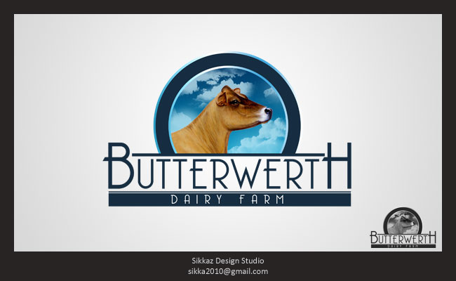 Graphic Design entry 408635 submitted by sikka2010 to the Graphic Design for Butterwerth Dairy Farm run by Jeremy Werth