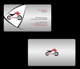 Bailey's Cycles Inc. Busiess Cards  entry by adyyy