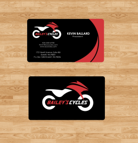 Bailey's Cycles Inc. Busiess Cards  entry by chaksarts