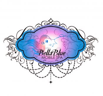 Logo Design for Bella blue mobile spa