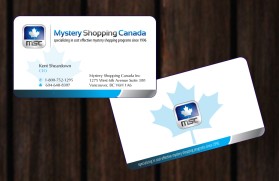 Mystery Shopping Canada - Business Cards/Stationery entry by nerdcreatives