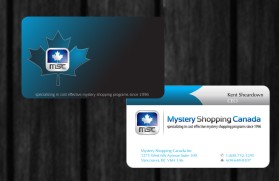 Mystery Shopping Canada - Business Cards/Stationery entry by nerdcreatives