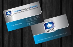 Mystery Shopping Canada - Business Cards/Stationery entry by nerdcreatives