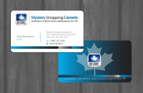 Mystery Shopping Canada - Business Cards/Stationery entry by nerdcreatives