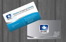 Mystery Shopping Canada - Business Cards/Stationery entry by nerdcreatives