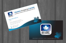 Mystery Shopping Canada - Business Cards/Stationery entry by nerdcreatives