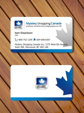 Mystery Shopping Canada - Business Cards/Stationery entry by nerdcreatives