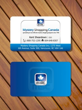 Mystery Shopping Canada - Business Cards/Stationery entry by nerdcreatives