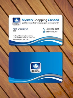 Mystery Shopping Canada - Business Cards/Stationery entry by nerdcreatives