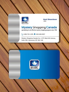 Mystery Shopping Canada - Business Cards/Stationery entry by nerdcreatives
