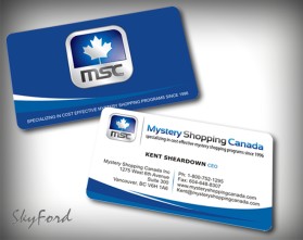 Mystery Shopping Canada - Business Cards/Stationery entry by skyford412
