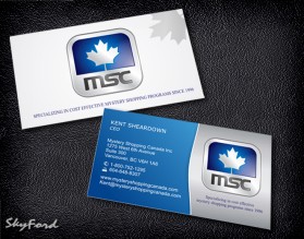 Mystery Shopping Canada - Business Cards/Stationery entry by skyford412