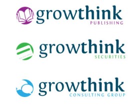 Growthink Brand Extension Logos (3) entry by woosh design